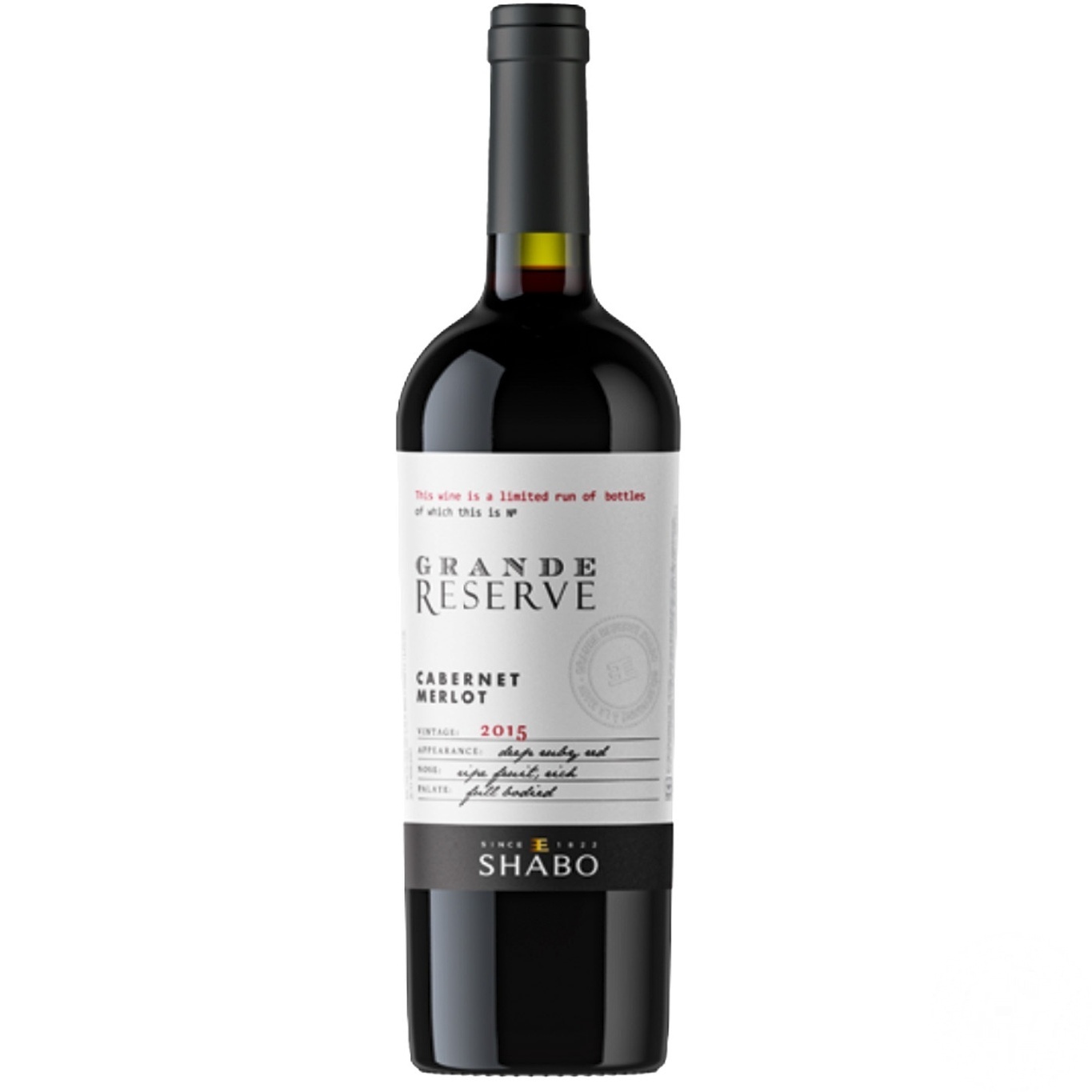 

Вино Shabo Grande Reserve Мерло красное сухое 13,6% 0,75л