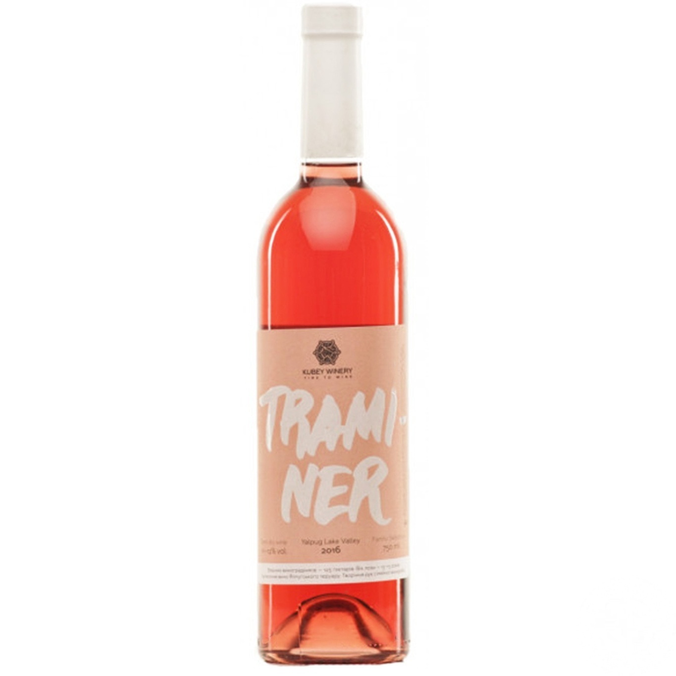 

Вино Kubey Winery Traminer розовое полусухое 11% 0,75л