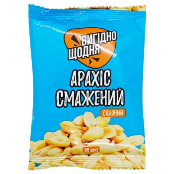 Vyhidno Shchodnia Roasted Salted Peanuts Flavor 35g - buy, prices for Chudo Market - photo 1