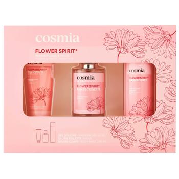 Набор подарочный Cosmia Flower Spirit для женщин - купить, цены на Auchan - фото 1