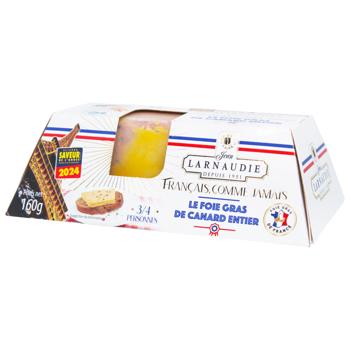 Foie gras Jean larnaudie 160g France - buy, prices for COSMOS - photo 2