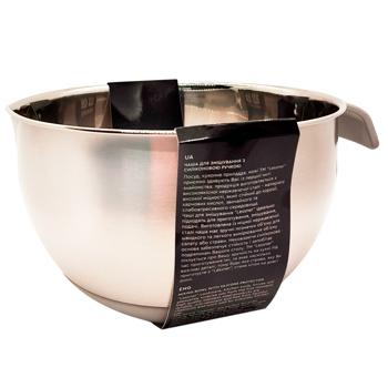 Чаша для смешивания Lessner нержавеющая сталь 2,6л - купить, цены на Cупермаркет "Харьков" - фото 1