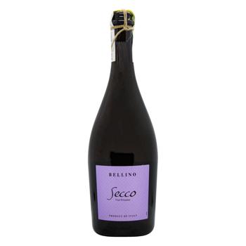 Bellino Spago White Dry Sparkling Wine 10.5% 0.75l - buy, prices for MegaMarket - photo 1