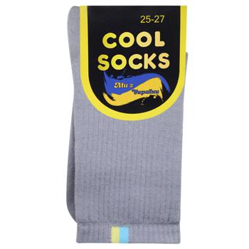 Cool Socks High Men's Socks s.25-27 Grey - buy, prices for NOVUS - photo 1