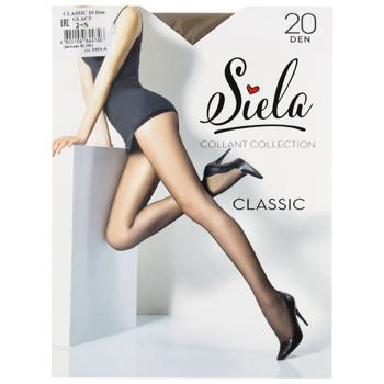 Колготки Siela Classic Glace жіночі 20ден 2р