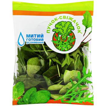 Puchok-Svizhachok Arugula-Mangold-Spinach 75g - buy, prices for COSMOS - photo 2