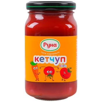 Кетчуп Руна Ніжний для дітей 230г - купити, ціни на NOVUS - фото 1
