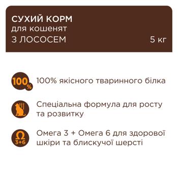 Корм сухий Club 4 Paws Premium з лососем для кошенят 300г - купити, ціни на - фото 3