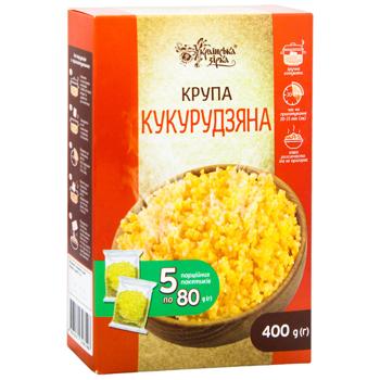 Крупа Українська Зірка Кукурудзяна 400г - купити, ціни на КОСМОС - фото 3