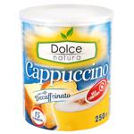 Напій кавовий Dolce Natura Cappuccino Decaffeinato 250г