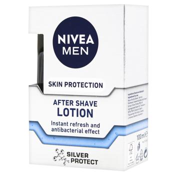 NIVEA MEN Silver Protection Aftershave Lotion 100ml - buy, prices for NOVUS - photo 4