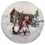 Салфетка гобеленовая Прованс Snowfall 35см