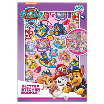 Moxy PawPatrol Sticker Book with Glitter Stickers