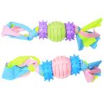 Шар-кормушка для собак с веревкой 32см X127