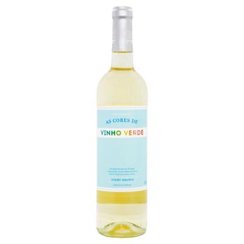 Вино Adega Ponte da Barca Vinho Verde белое полусухое 0,75л - купить, цены на AlcoHub - фото 1