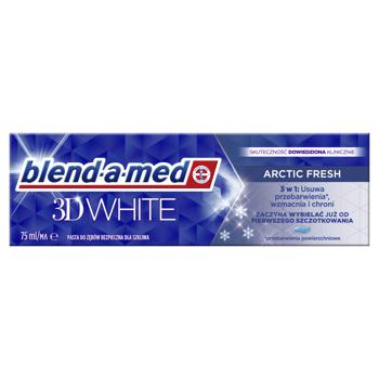 Blend-a-Med 3D White Arctic Fresh Toothpaste 75ml - buy, prices for  - photo 2