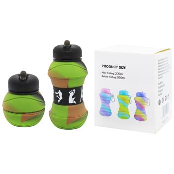 Silicone Water Bottle 550ml - buy, prices for COSMOS - photo 1