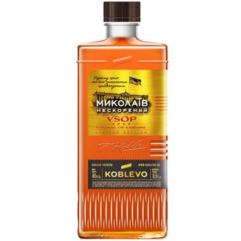 Koblevo Mykolaiv Unconquered Cognac VSOP 40% 0.5 l - buy, prices for EKO Market - photo 1