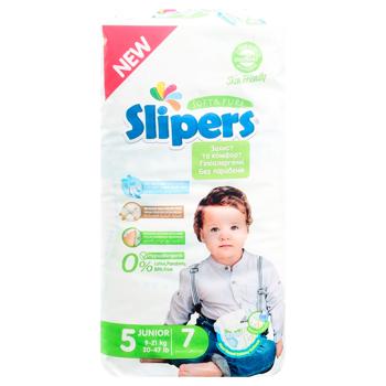 Slipers S-205 Junior 5 Diapers 11-25kg 7pcs - buy, prices for COSMOS - photo 3