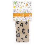 V&T Leopard Print Kids Tights s.128-134 Beige