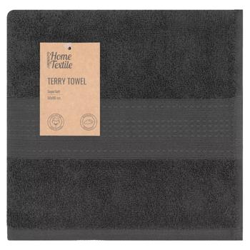 Ardesto SuperSoft Dark Gray Terry Towel 50*90cm