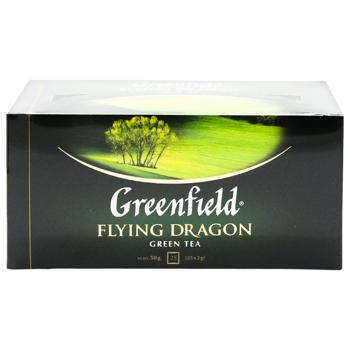 Чай зеленый Greenfield Flying Dragon 25шт*2г - купить, цены на КОСМОС - фото 3