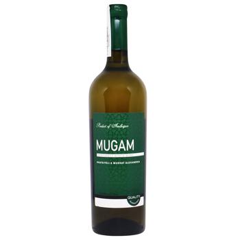 Mugam White Semi-sweet Wine 12-14% 0.75l - buy, prices for NOVUS - photo 1