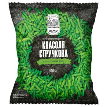 Фасоль стручковая Лимо резанная быстрозамороженная 400г