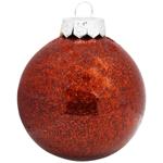 Bezant Terracotta Christmas Tree Ball 8cm