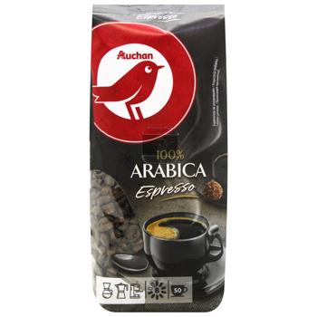 Кава в зернах Auchan Arabica Espresso 250г - купити, ціни на Auchan - фото 3