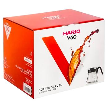 Сервер Hario V60 02 700 мл.  - купити, ціни на Grono - фото 1