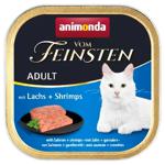 Animonda Vom Feinsten Wet Food with Salmon and Shrimp for Adult Cats 100g