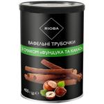 Rioba Hazelnut Waffle Tubes 400g