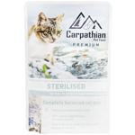 Корм вологий Carpathian Pet Food з індичкою в желе для стерилізованих/кастрованих котів 80г