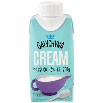 Galicia For Sauce Ultra-Pasteurized Cream 15% 200g - buy, prices for - photo 2