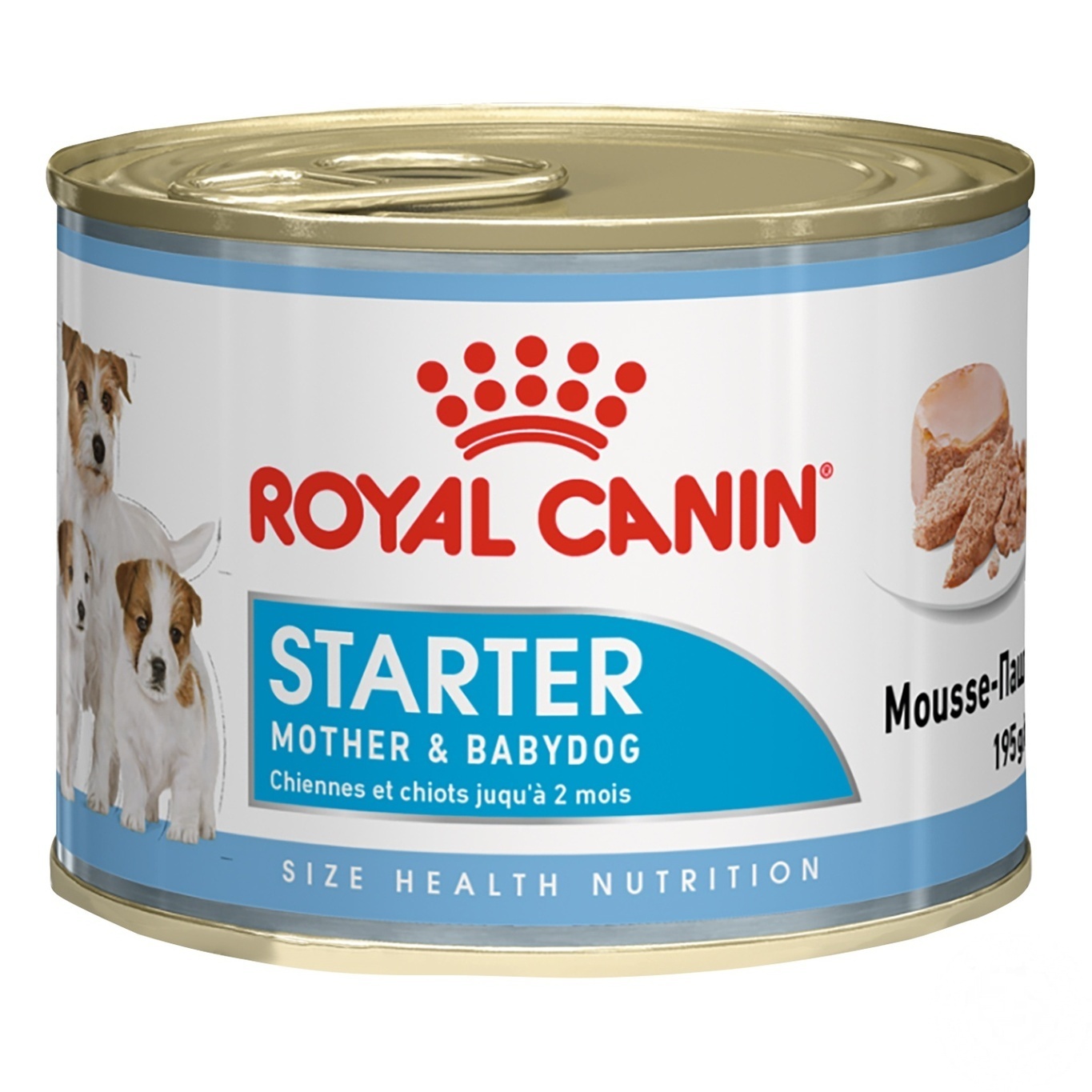 

Корм Royal Canin Starter Mousse для щенков 195г