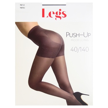 Колготки жіночі Legs Push-up 303 40/140den №1/2 nero - купити, ціни на МегаМаркет - фото 1