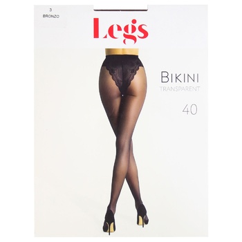 Колготки жіночі Legs 263 Bikini 40 den Bronzo 3 - купити, ціни на Восторг - фото 1