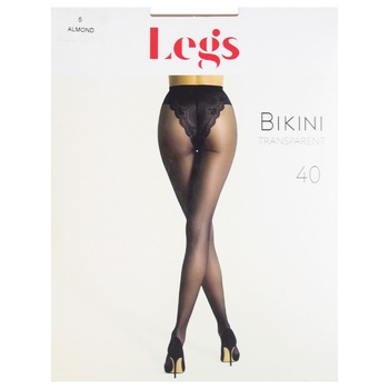 Legs Women's Tights 263 Bikini 40 den Almond 5 - buy, prices for - photo 1