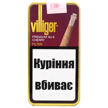 Сигары Villger Premium №6 10шт - купить, цены на - фото 1