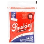 Фільтри для самокруток Smoking Slim Classic Long 120шт