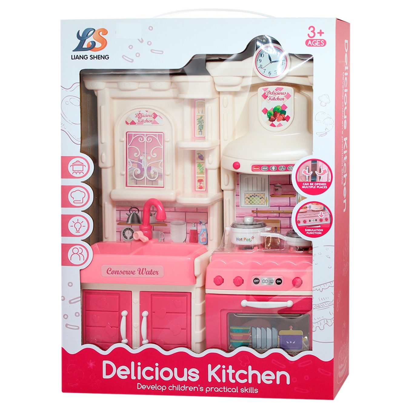 

Игрушка JoyToy Кухня 38x27,5x8.5см LS322-32