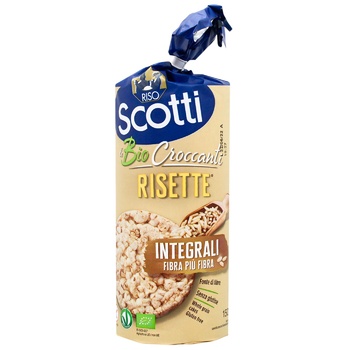 Scotti Rice Wholemeal Multigrain Crisps 150g - buy, prices for ULTRAMARKET - photo 1