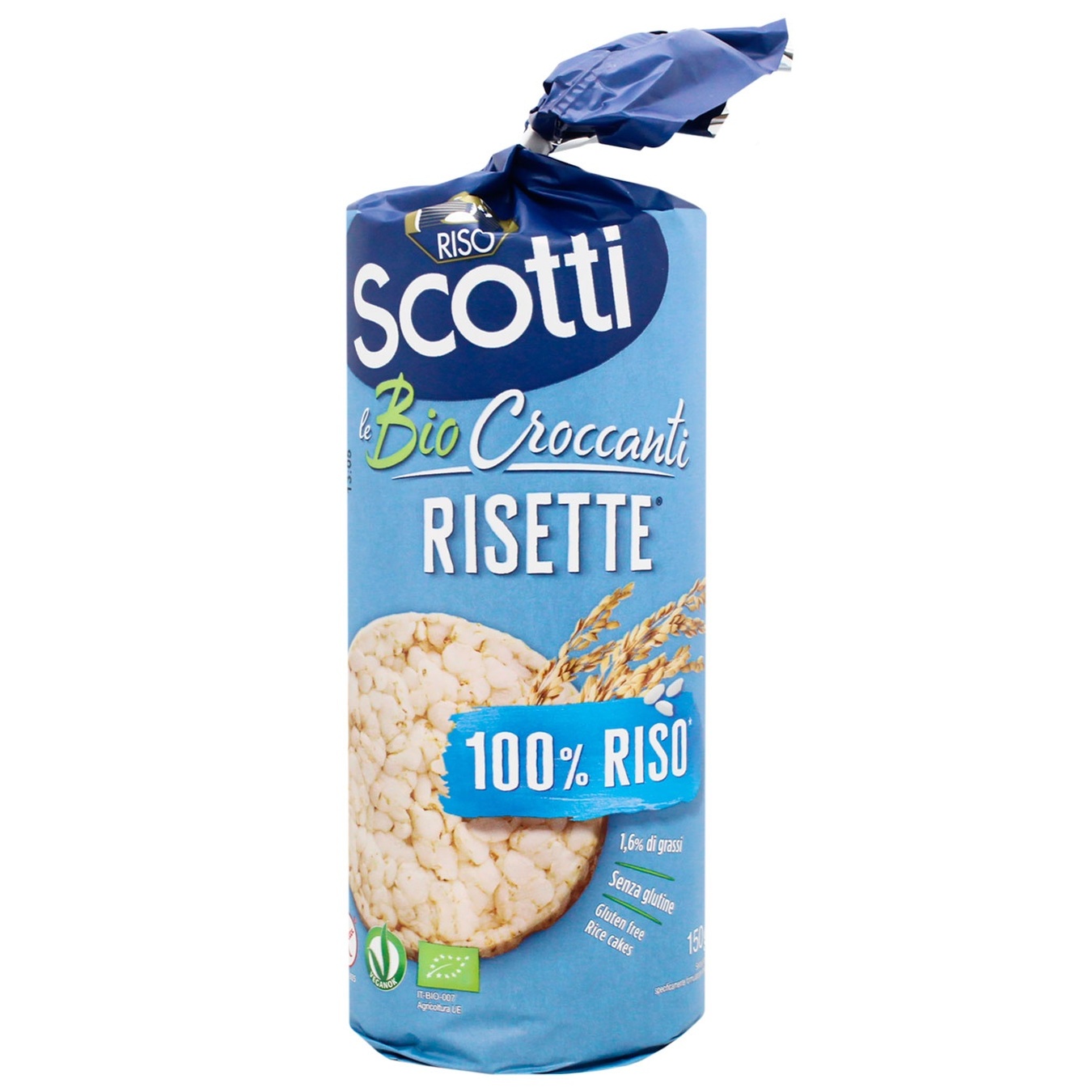 

Хлебцы Riso Scotti рисовые цельнозерновые 150г