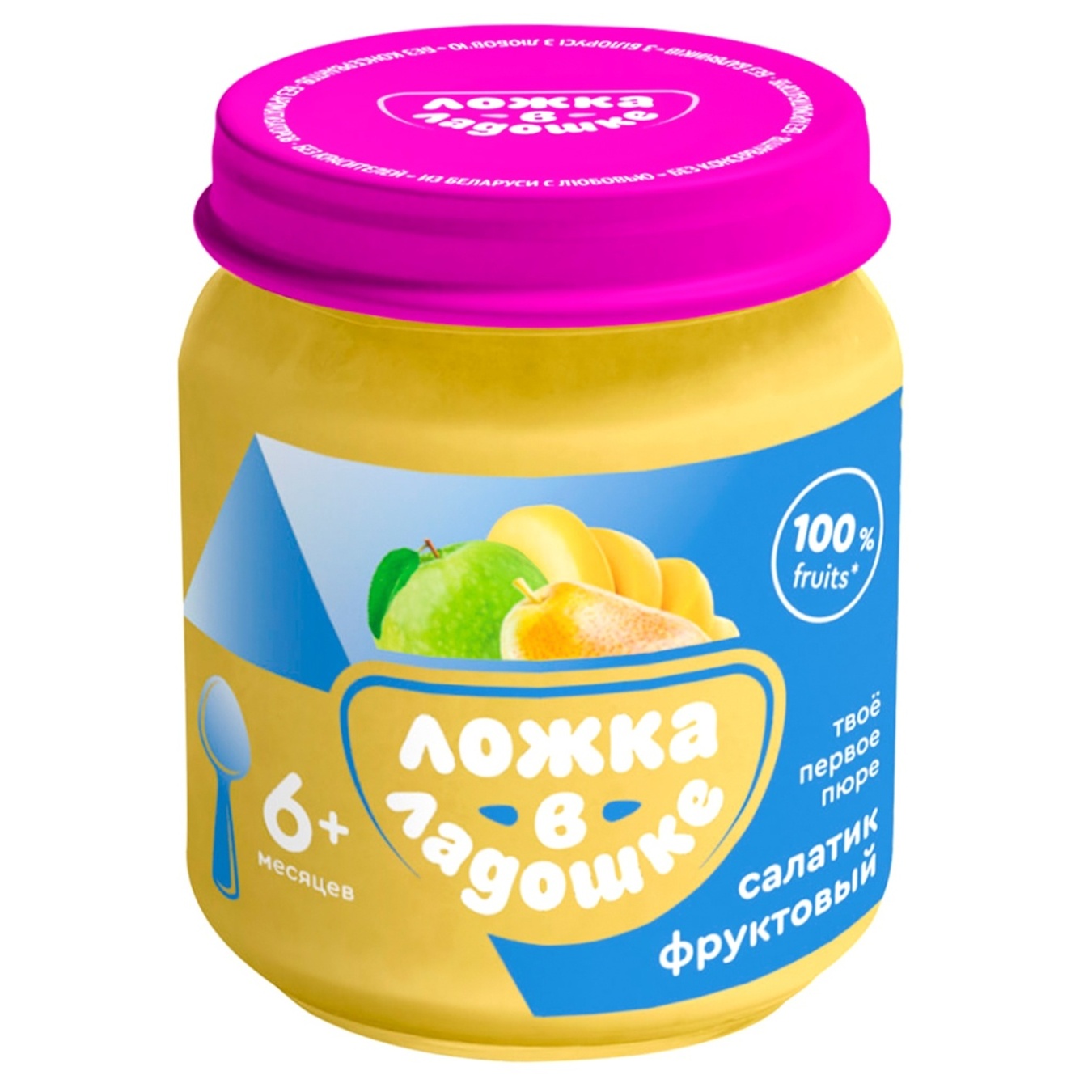 

Пюре Ложка в ладошке Фруктовий салатик 100г