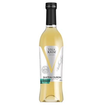 Villa Krim Chateau Duron White Semi-Sweet Wine 9-13% 0.5l - buy, prices for EKO Market - photo 1