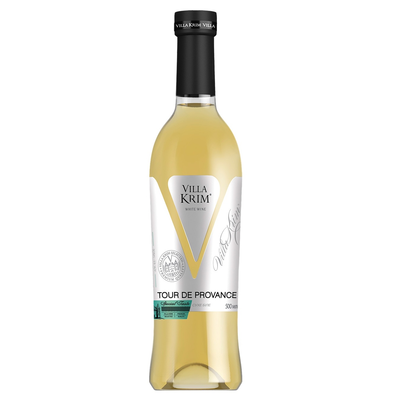 

Вино Villa Krim Tour De Provance белое сухое 9,5-14% 0,5л