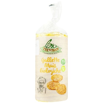 Trevisan Bio Corn Biscuits 100g - buy, prices for Auchan - photo 1