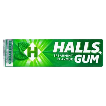 Halls chewing gum with mint and menthol flavor 14g - buy, prices for COSMOS - photo 1