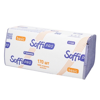 Soffione SoffiPro Basic Violet Paper Towels 170pcs - buy, prices for Tavria V - photo 2